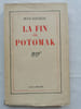 LA FIN DU POTOMAK . 1939. . COCTEAU Jean 