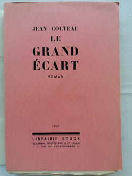 LE GRAND ECART . Roman. . COCTEAU Jean