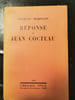 LETTRE A JACQUES MARITAIN. . COCTEAU Jean MARITAIN Jacques