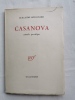 CASANOVA. Comédie parodique. Préface de Robert Mallet.. APOLLINAIRE Guillaume