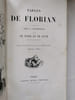 FABLES, illustr&eacute;es par J.-J. Grandville, suivies de Tobie et de Ruth.. FLORIAN (Jean-Pierre (Claris de)) 