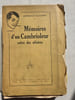 MEMOIRES D'UN CAMBRIOLEUR RETIRE DES AFFAIRES. . GALOPIN Arnould 