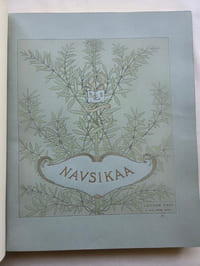 NAUSIKAA. Traduction de Leconte de Lisle.