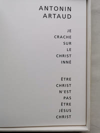 JE CRACHE SUR LE CHRIST INNE. ÊTRE CHRIST N'EST PAS ÊTRE JESUS CHRIST.