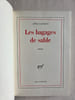 LES BAGAGES DE SABLE . . LANGFUS Anna 
