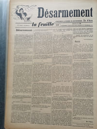 LA FEUILLE.
