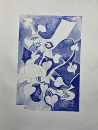 LES PAROLES TRANSPARENTES . Lithographies originales de Georges Braque.