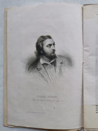 "CHANTS ET CHANSONS, poésie et musique de PIERRE DUPONT.
Illustrés de gravures sur acier d'après Tony Johannot, Andrieux, C. Nanteuil, etc."