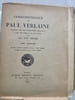 CORRESPONDANCE DE PAUL VERLAINE publi&eacute;e sur les manuscrits originaux avec une pr&eacute;face et des notes par AD. Van BEVER. . VERLAINE Paul BEVER Ad. van