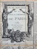 PLAN ROUTIER DE LA VILLE ET FAUBOURGS DE PARIS. . 