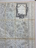 PLAN ROUTIER DE LA VILLE ET FAUBOURGS DE PARIS. . 