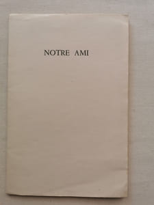 "NOTRE AMI RENE CHAR.
Avec une gravure sur celluloïde de Jean Hugo."