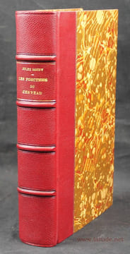 Les fonctions du cerveau. Doctrines de l'Ecole de Strasbourg, doctrines de l'Ecole italienne. Deuxième édition, revue et corrigée.. SOURY, Jules