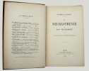 La neurasth&eacute;nie et son traitement. Vade-mecum du m&eacute;decin praticien.. LAURENT, Emile