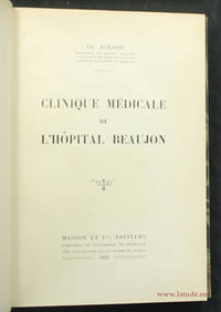 Clinique médicale de l'hôpital Beaujon.
