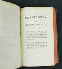 Les Chefs-d'oeuvres de Monsieur de Sauvages, ou recueil de dissertations qui on remporté le prix dans différentes Académies, auxquelles on a joint la Nourrice Maratre du Chevalier Linné. Le tout corrigé, traduit ou commenté par M. [Jean-Emmanuel Gilibert].