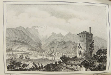 Guide dans les Alpes du Dauphiné. Vallée d'Allevard. Son établissemt thermal, etc., propriétés des eaux d'Uriage et de la Motte.. NIEPCE, Bernard