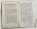 Annuaire du cultivateur pour la quatrième année de la République, présenté le 30 pluviôse de l'an IIe à la Convention nationale, qui en a décrété ...