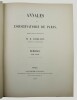 Annales de l'observatoire de Paris. Mémoires. Tome XXVIII.. BAILLAUD, Benjamin