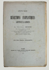 Etude sur les résections anaplastiques articulaires.