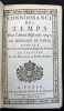 Connaissance des temps pour l'année bissextile 1740 au méridien de Paris, publiée par l'ordre de l'Académie royale des sciences. . CONNAISSANCE DES ...