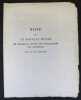 Note sur un nouveau moyen de régler la durée des oscillations des pendules.. PRONY, Gaspard de