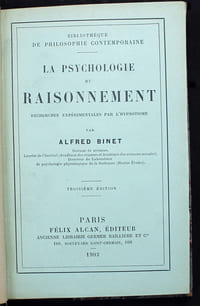 La psychologie du raisonnement, recherches expérimentales par l'hypnotisme.