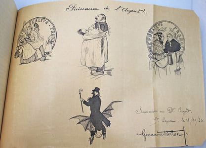 Souvenirs d'un médecin de la Préfecture de police et des prisons de Paris (1914-1918).