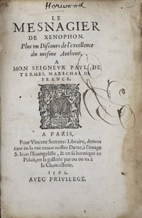 Le Mesnagier, plus un discours de l'excellence du mesme autheur.