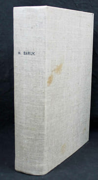 [Ensemble de 36 tirés à part ou extraits de revues, d'articles d'Henri Baruk.]