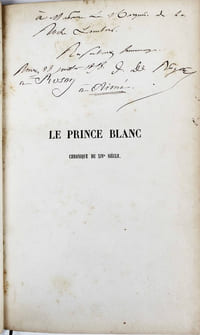 Le prince Blanc, chronique du XIVe siècle.