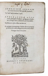 Apologia pro Christianis. De resurrectione mortuorum.