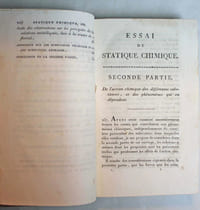 Essai de statique chimique.