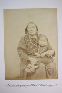 Peaux Rouges (Collection anthropologique du Prince Roland Bonaparte).