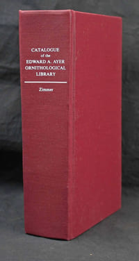 Catalogue of the Edward E. Ayer Ornithological Library. Part I and II.