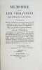 Mémoire sur les vibrations des surfaces élastiques. Ouvrage où l'on explique la fameuse expérience de Sauveur, et où l'on établit la tendance générale ...