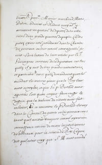 Secret de la négotiation pour le retour du Roy dans la ville de Paris, en lannée 1652. Et celle de la réduction de Bordeaux à lobeissance de sa majesté, en lan 1653.