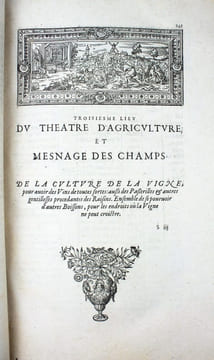 Le théatre d'agriculture et mesnage des champs. . SERRES, Olivier de