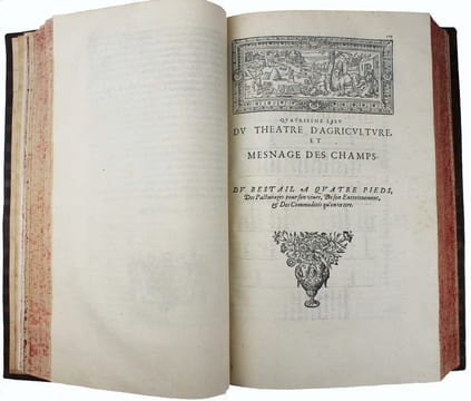 Le théatre d'agriculture et mesnage des champs. . SERRES, Olivier de