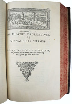 Le théatre d'agriculture et mesnage des champs. . SERRES, Olivier de