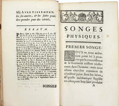 Songes physiques.. MOREAU DE SAINT-ELIER, Louis-Malo