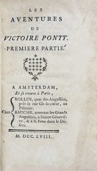 Les aventures de Victoire Ponty.