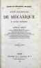 Leçons de mécanique pratique. Notions fondamentales de mécanique et données d'expérience.. MORIN, Arthur