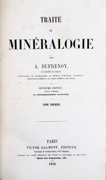 Traité de minéralogie. Deuxième édition, revue, corrigée, et considérablement augmentée.. DUFRENOY, Armand