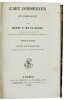 L'art d'observer en géologie.. DE LA BECHE, Henry Thomas