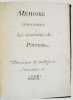 M&eacute;moire concernant la Generalit&eacute; de Poitiers. Dress&eacute; par M. Dableiges Intendant en 1698.. POITOU, MAUPEOU d' ABLEIGES