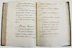 M&eacute;moire concernant la Generalit&eacute; de Poitiers. Dress&eacute; par M. Dableiges Intendant en 1698.. POITOU, MAUPEOU d' ABLEIGES
