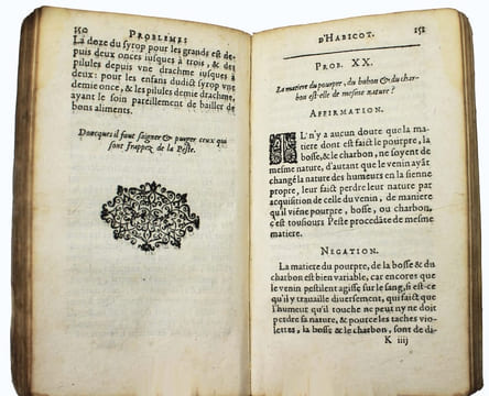 Problèmes sur la nature, préservation, et cure de la maladie pestilentielle.. HABICOT, Nicolas