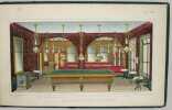 Album de dessins de billards de l'exposition et autres : porte-queues et accessoirs, comptoirs et intérieurs de cafés-estaminets de Paris.. JANSEN, ...