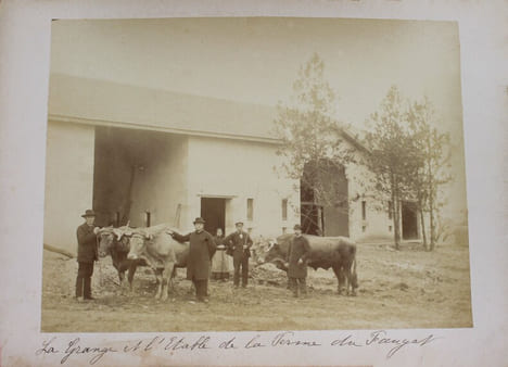 Album de la colonie agricole pénitentiaire protestante de Ste Foy (Gironde) fondée en 1842.. COLONIE PENITENTIAIRE